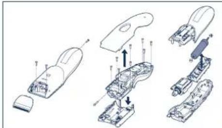PANASONIC ER5209 - Remoção da bateria recarregavel incorpORA - 1