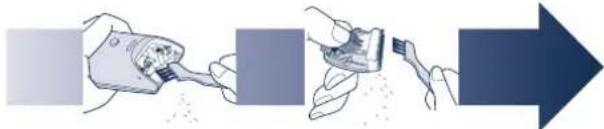 PANASONIC ER5209 - Tiszitás vizzel - 2