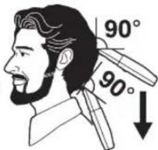 PANASONIC ER2302 - Tiras makinesini kullanma - 5