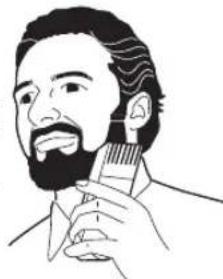 PANASONIC ER2302 - A nyirogep hasznalata - 2