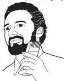 PANASONIC ER2302 - Uzywanie maszynki - 2