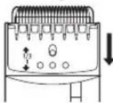 PANASONIC ER2302 - Utilizarea masinii detuns - 5