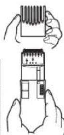 PANASONIC ER2302 - Uzywanie maszynki - 1