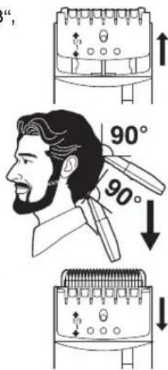 PANASONIC ER2302 - Používanie strihača - 4