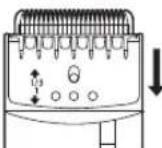 PANASONIC ER2302 - Verwendung des Bart-/Haarschneiders - 6