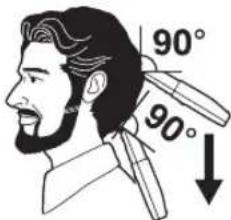 PANASONIC ER2302 - Uzywanie maszynki - 5