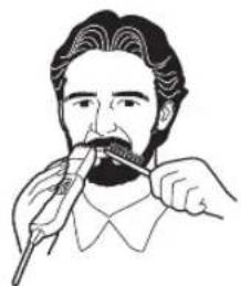 PANASONIC ER2302 - Používanie strihača - 3