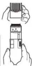PANASONIC ER2302 - Advarsler for rengjoring - 2