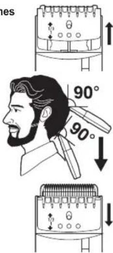 PANASONIC ER2302 - Trimmerin kaytto - 4