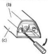 PANASONIC ER2302 - Entfernung des eingebauten wiederaufladbaren Akkus - 2