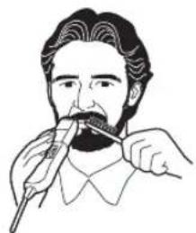 PANASONIC ER2302 - Používáni zastřihovace - 3