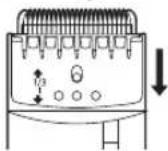 PANASONIC ER2302 - Bruke trimmeren - 5