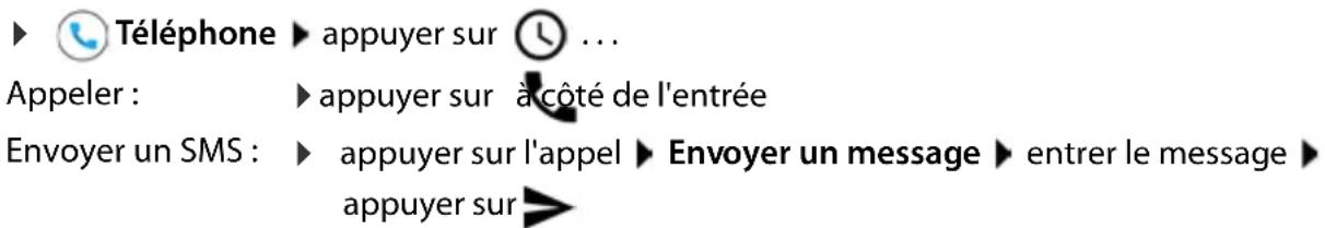 GIGASET GS270 PLUS - Contacter un appelant - 1