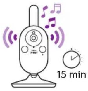 PHILIPS AVENT SCD841 - Kehtolaulun valinta - 1