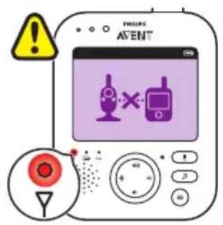 PHILIPS AVENT SCD841 - Een verbinding makes tussen ouderunit en babyunit - 7