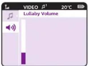 PHILIPS AVENT SCD841 - Volume van het slaapliedje - 1