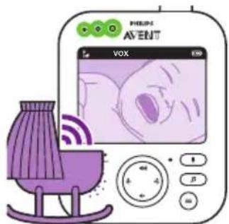 PHILIPS AVENT SCD841 - VOX-modus - 3