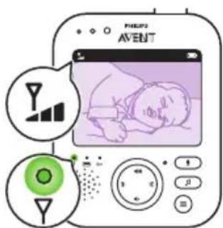 PHILIPS AVENT SCD841 - Verbinden der Elterneinheit mit der Babyeinheit - 6