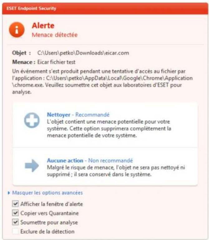 ESET Endpoint Security for Windows - Nettoyage et suppression - 1