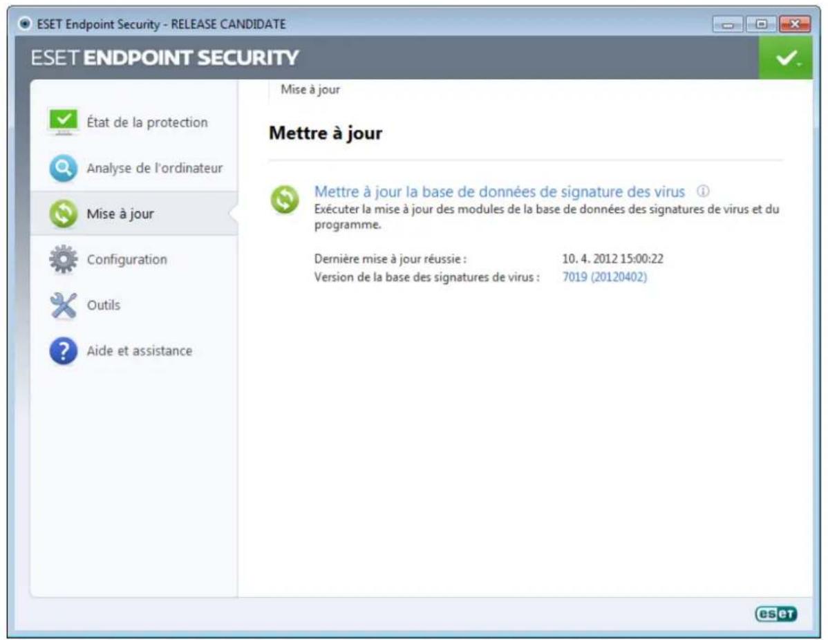 ESET Endpoint Security for Windows - Configuration des mises à jour - 1