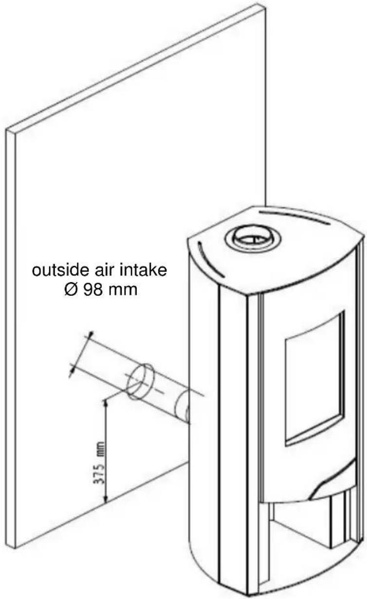 Wamsler NLine Typ 111 55 - Outside air intake - 1