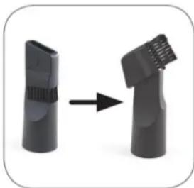 Cleanmaxx C32070 - Tile / brush nozzle - 1