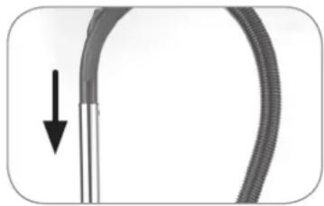 Cleanmaxx C32070 - Inserting / removing the telescopic tube - 1