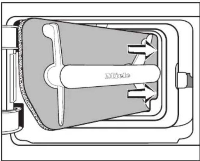MIELE PDR 50008 CH HP - Contrôler les lamelles de refroidissement de l'échangeur thermique - 6
