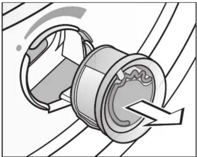 MIELE PDR 50008 CH HP - Retirer/remplacer le flacon de parfum - 2