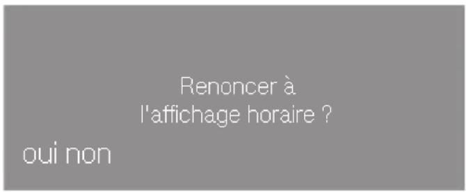 MIELE PDR 50008 CH HP - Répondre à l'interrogation sur l'heure - 1
