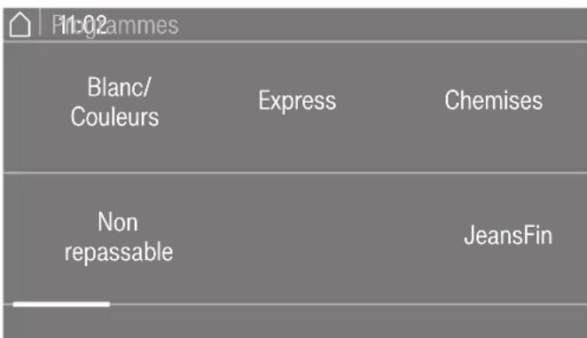 MIELE PDR 90008 HP CH - Sélectionner le programme - 2