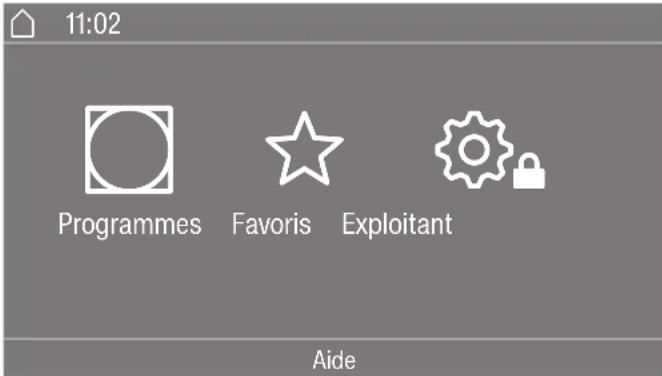MIELE PDR 90008 HP CH - Sélectionner le programme - 1