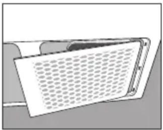 MIELE PDR 90008 HP CH - Fréquence de nettoyage de la grille en bas à droite/échangeur thermique d'évacuation de la chaleur - 1