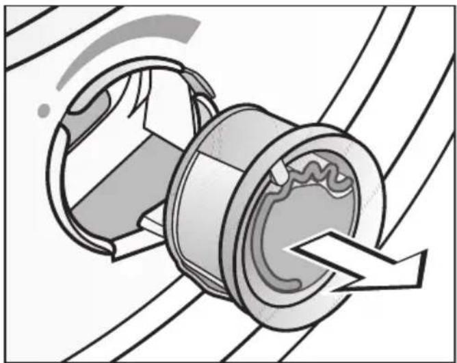MIELE PDR 90008 HP CH - Retirer/remplacer le flacon de parfum - 2