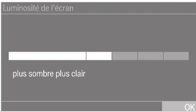 MIELE PDR 90008 HP CH - Régler la luminosité de l'écran - 1