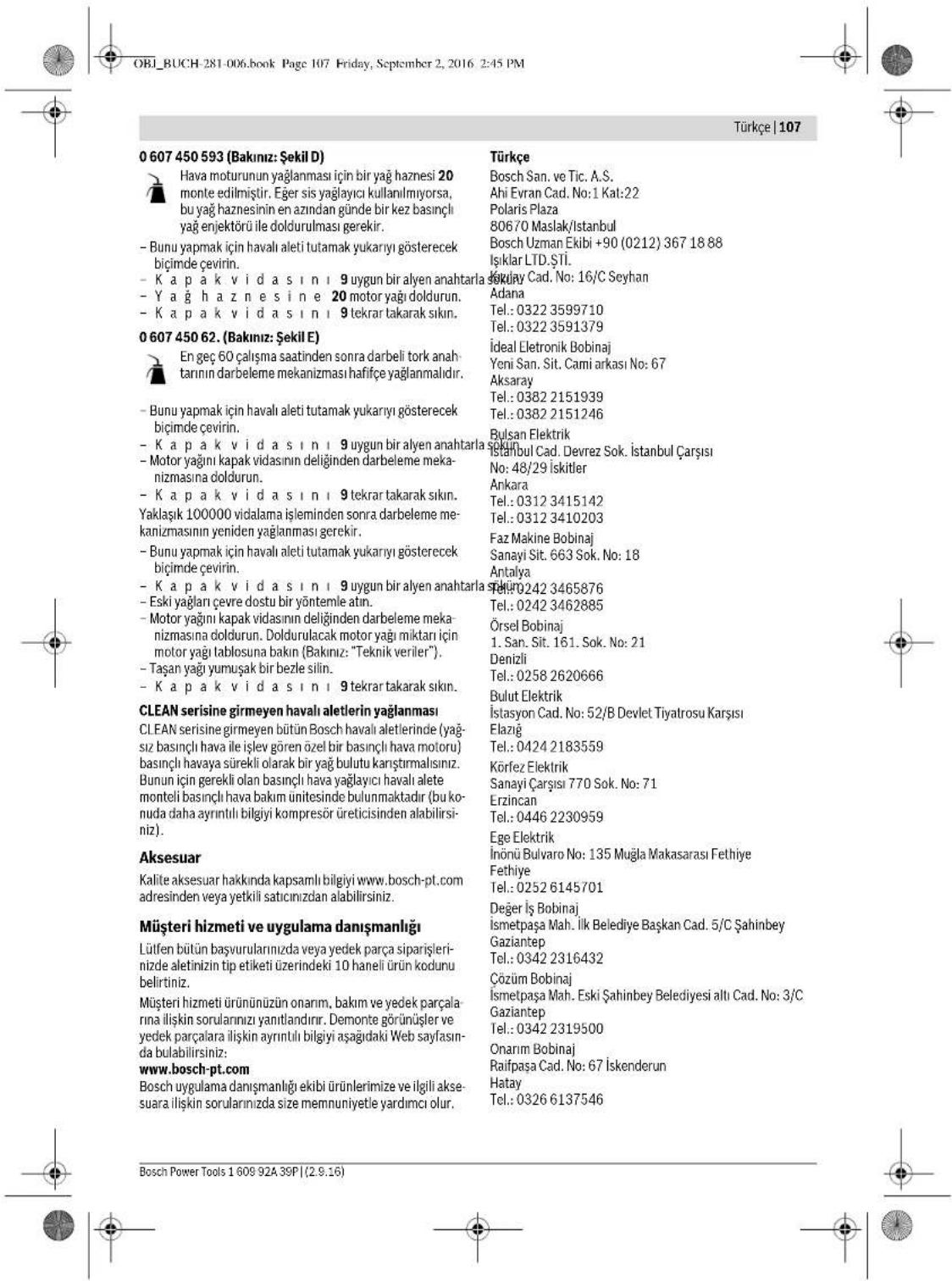 BOSCH 0 607 450 626 - Havali aletin yaglanmasi - 5