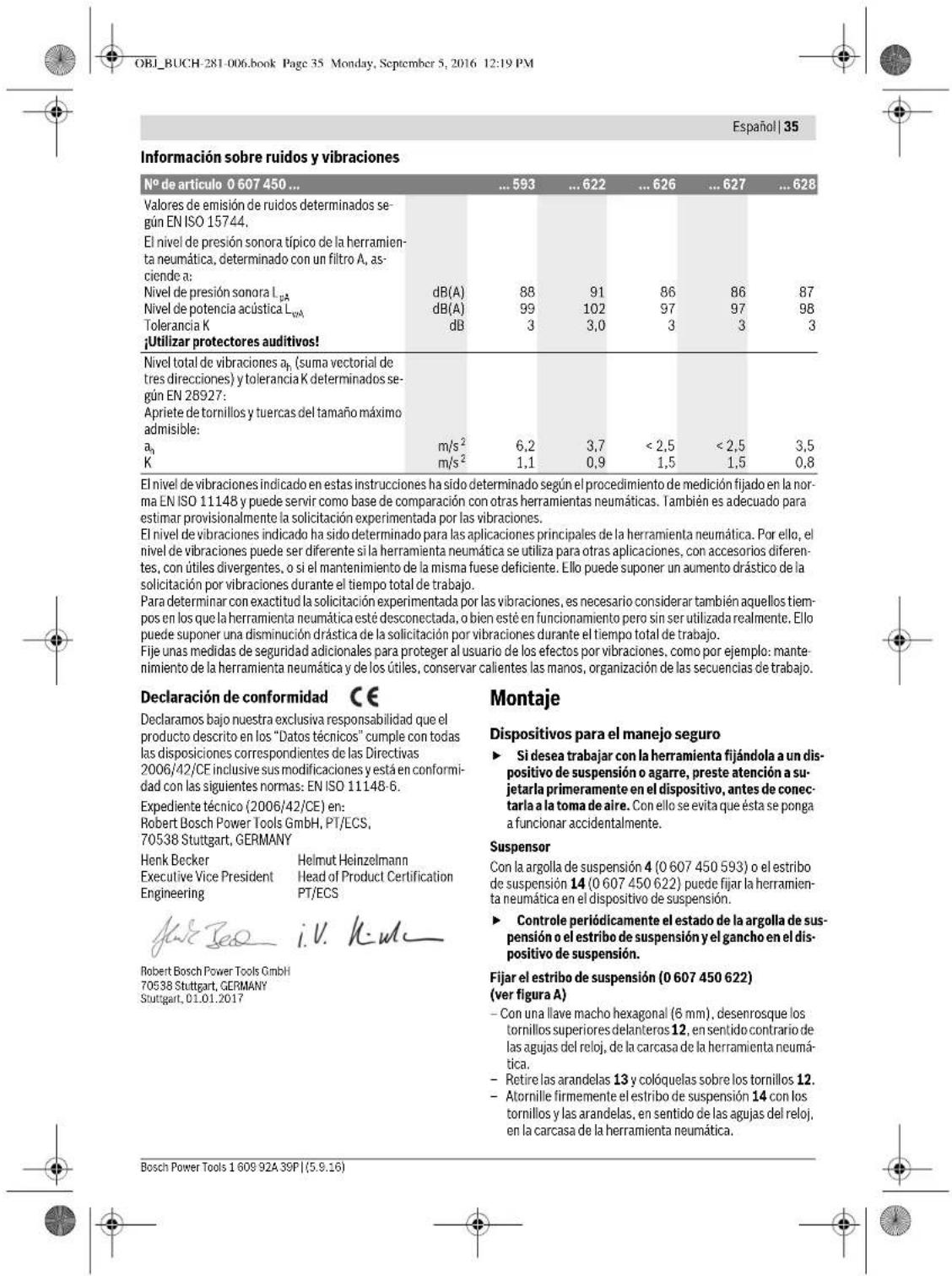 BOSCH 0 607 450 626 - Componentes principales - 9