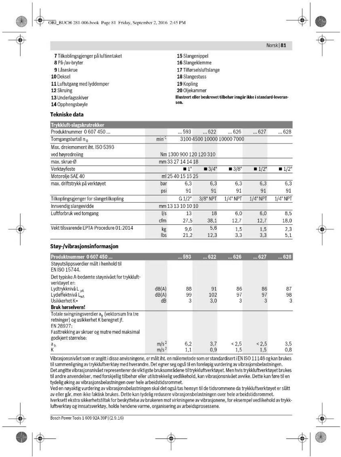 BOSCH 0 607 450 626 - Illustrertekomponenter - 11