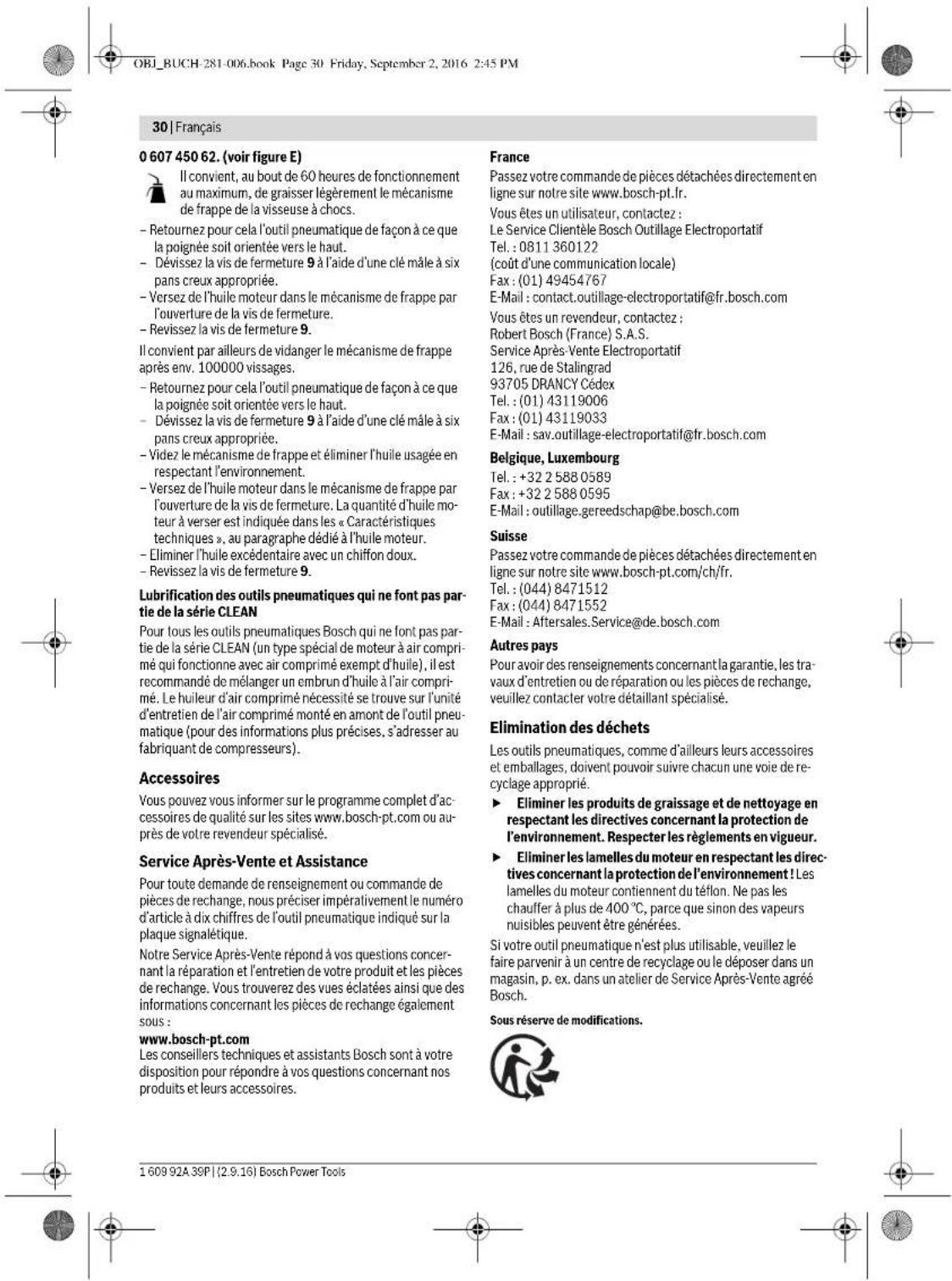 BOSCH 0 607 450 626 - (Voir figure d) - 5