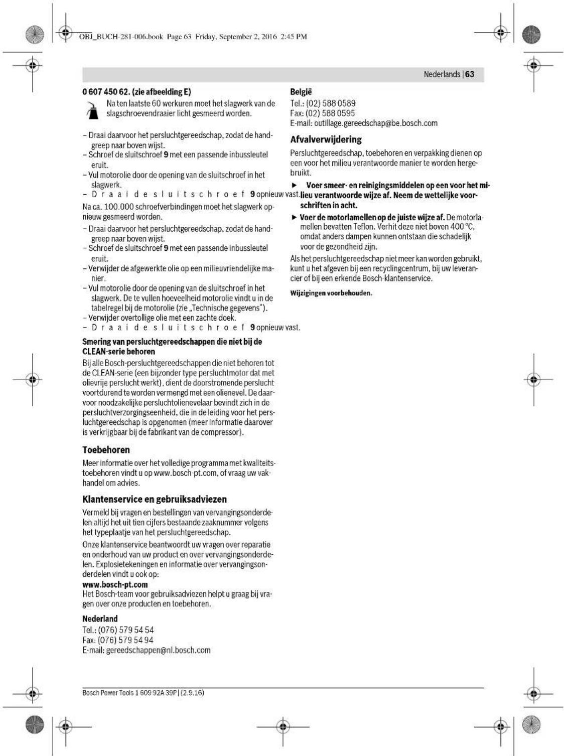 BOSCH 0 607 450 626 - (zie afbeelding A) - 4