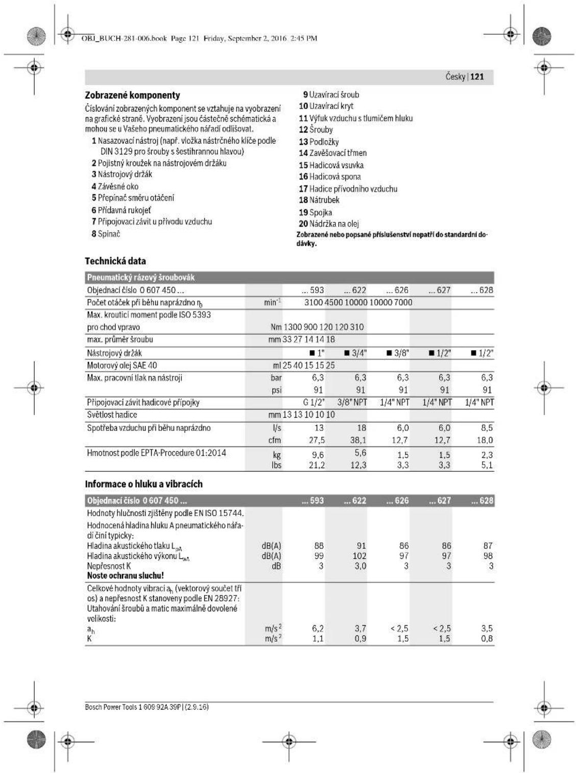 BOSCH 0 607 450 626 - Gürültü/Titresim bilgisi - 4