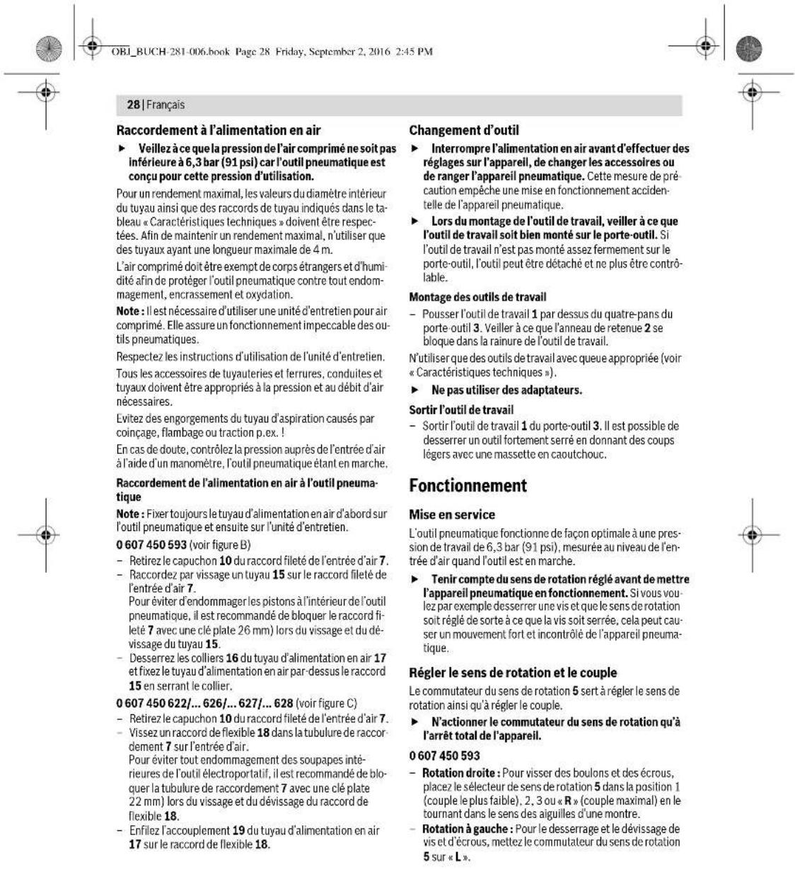 BOSCH 0 607 450 626 - Éléments de l'appareil - 10