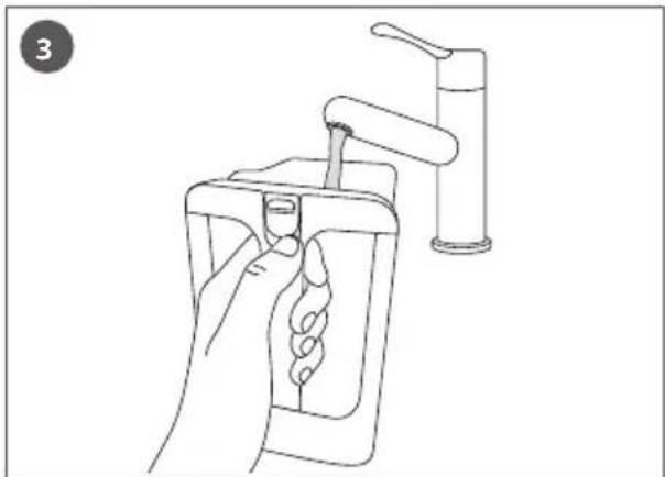 TEFAL IXEO QT1020 - Перше використання праски / Ingebruikname van het strijkijzer / Silitysraudan ensimmäinen käyttökerta - 2