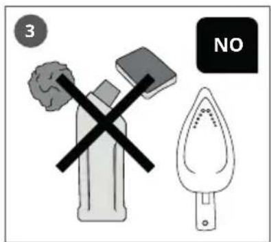 TEFAL IXEO QT1020 - — Fabric brush / Brosse à tissu / Textilbürste - 2