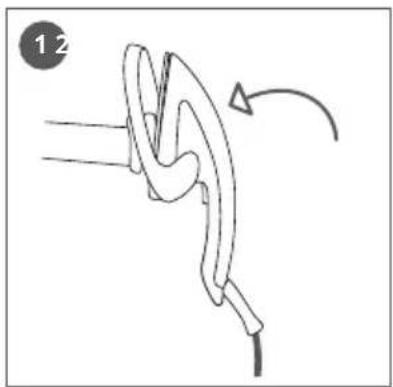 TEFAL IXEO QT1020 - Увімкнення праски / Het strijkijzer inschakelen / Kytke silitysrauta päälle - 1