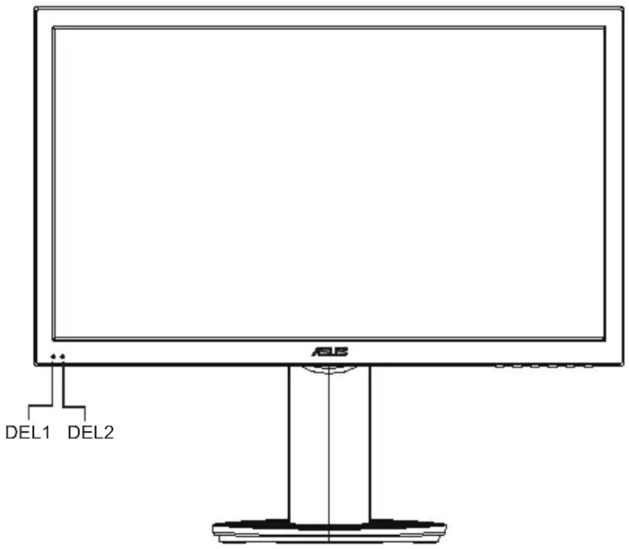 ASUS CP220 - Face avant du moniteur - 1
