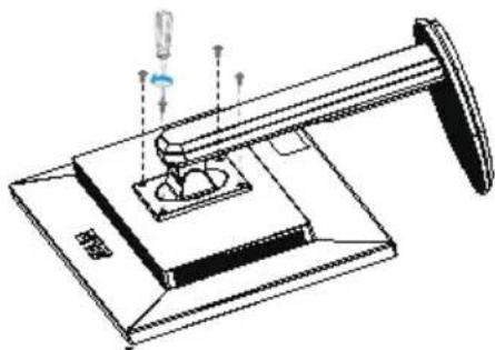 ASUS CP220 - Detacher le bras/socle (pour montage mural) - 2