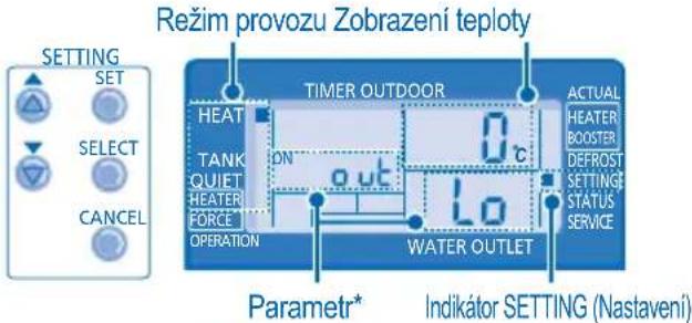 PANASONIC WHMHF09D3E5 - REZIM NASTAVENI SYSTÉMU - 1