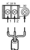 PANASONIC WVCL274 - BRANCHEMENT DE SYSTEME - 1
