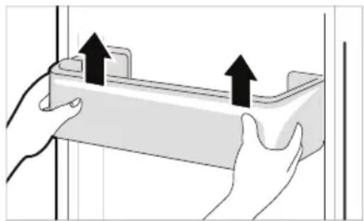 LG GBB71PZEFN - Removing the Fridge Door Basket - 1